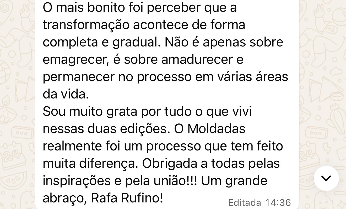 Depoimento de participante